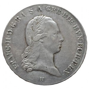 František II. 1792-1835, tolar křížový 1794 H