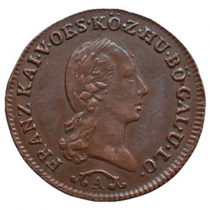 František II. 1792-1835, Cu 1/4 krejcar 1812 A