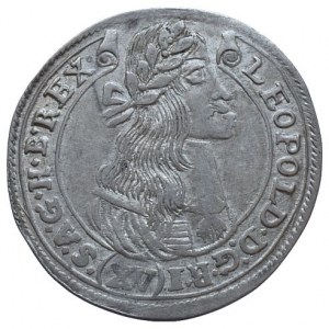 Leopold I. 1657-1705, XV krejcar 1674 KB