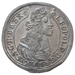 Leopold I. 1657-1705, XV krejcar 1676 KB