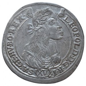 Leopold I. 1657-1705, XV Krejcar 1677 KB