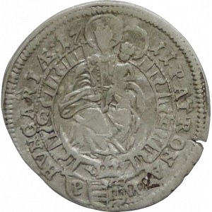 Josef I. 1705-1711, 3 krejcar 1711 CH Bratislava-Wödrödi