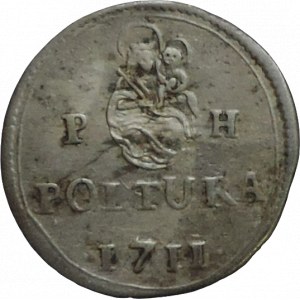 Josef I. 1705-1711, poltura 1711 Kremnica tečky u letopočtu
