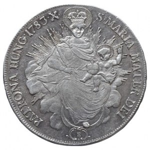 Josef II. 1765-1790, 1 tolar 1783 KB
