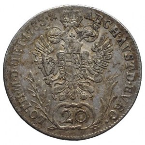 Josef II. 1765-1790, 20 krejcar 1783 G
