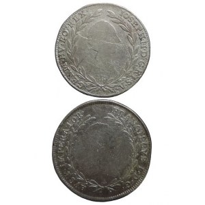 Josef II. 1765-1790, 10 krejcar 1788 B + František II.