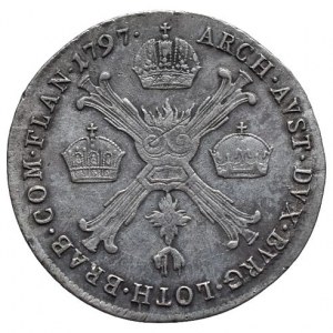 František II. 1792-1835, 1/4 tolar 1797 B
