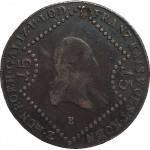 František II. 1792-1835, Cu 15 krejcar 1087 B