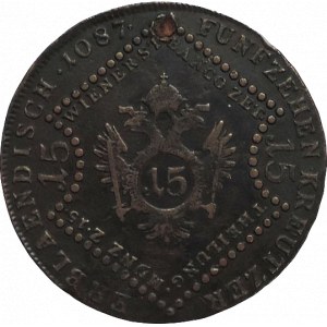 František II. 1792-1835, Cu 15 krejcar 1087 B