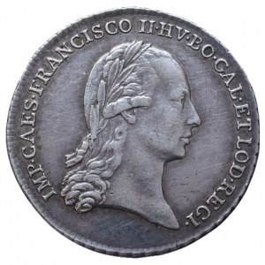 František II. 1792-1835, AR Malý žeton 1796 - K holdování stavů v Haliči 17. 8. 1796 v Krakově. Hlava Františka II. zprava