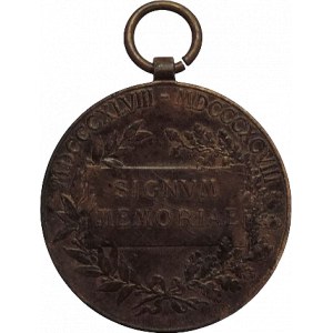 FJI 1848-1916, Cu medaile (1898) Signum memoriae 34