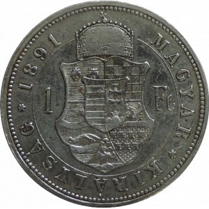 FJI 1848-1916, zlatník 1891 KB Fiume