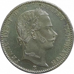FJI 1848-1916, 1/4 zlatník 1860 B