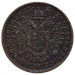 FJI 1848-1916, 1/2 krejcar 1851 B