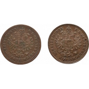 FJI 1848-1916, 5/10 krejcar 1864 B