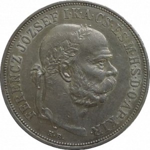FJI 1848-1916, 5 kor. 1900 KB