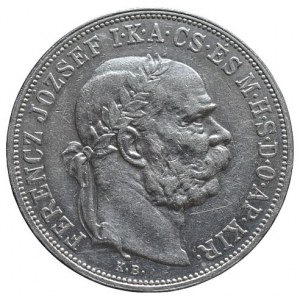 FJI 1848-1916, 5 kor. 1909 KB