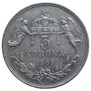 FJI 1848-1916, 5 kor. 1909 KB