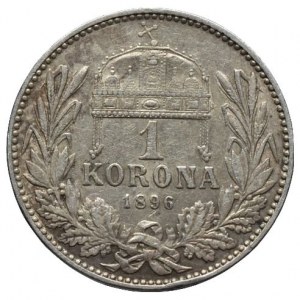 FJI 1848-1916, 1 kor. 1896 KB