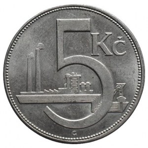 ČSR 1918-1939, 5 Kč 1925