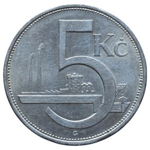 ČSR 1918-1939, 5 Kč 1928