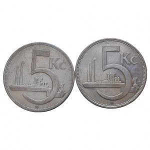 ČSR 1918-1939, 5 Kč 1929