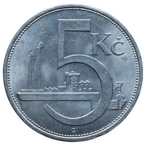 ČSR 1918-1939, 5 Kč 1930