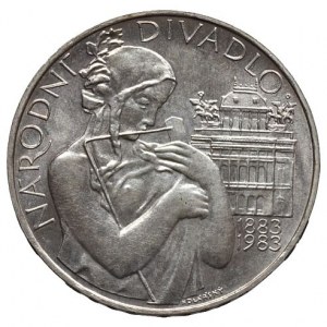 ČSR 1945-1992, 500 Kč 1983 Národní divadlo