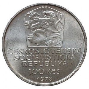 ČSR 1945-1992, 100 Kč 1978 - Karel IV.