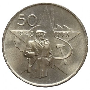 ČSR 1945-1992, 50 Kč 1973 Vítězný únor