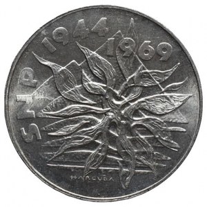 ČSR 1945-1992, 25 Kč 1969 SNP R