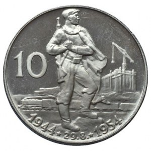 ČSR 1945-1992, 10 Kč 1954 - SNP