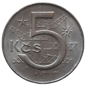 ČSR 1945-1992, 5 Kč 1990