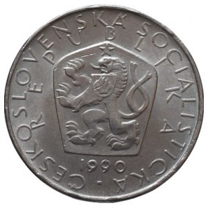 ČSR 1945-1992, 5 Kč 1990