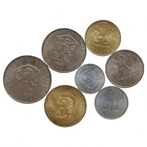 ČSR 1945-1992, Kompletní ročník mincí 1989
