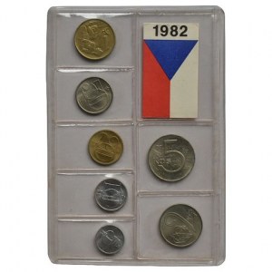 Sady oběžných mincí ČSR, Sada oběžných mincí 1982