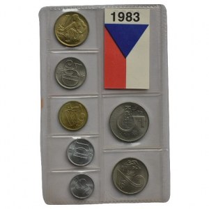 Sady oběžných mincí ČSR, Sada oběžných mincí 1983