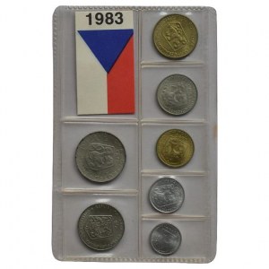 Sady oběžných mincí ČSR, Sada oběžných mincí 1983