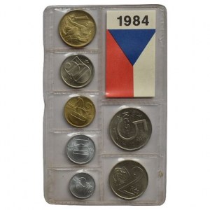 Sady oběžných mincí ČSR, Sada oběžných mincí 1984
