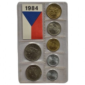 Sady oběžných mincí ČSR, Sada oběžných mincí 1984
