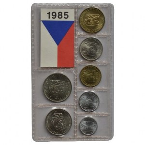 Sady oběžných mincí ČSR, Sada oběžných mincí 1985