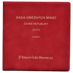 Sady oběžných mincí ČR 1993-, Sada oběžných mincí 2003