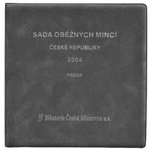 Sady oběžných mincí ČR 1993-, Sada oběžných mincí 2004
