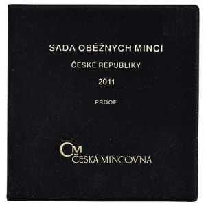 Sady oběžných mincí ČR 1993-, Sada oběžných mincí 2011