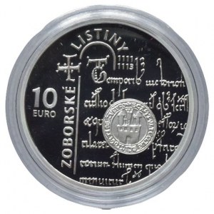 Slovensko 1993-, 10 Euro 2011 Zoborské listiny