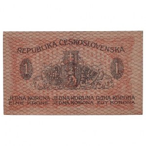 ČSR 1918-1939, 1 Kč 1919