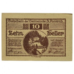 Nouzovky, Rakousko 20 Heller 1920