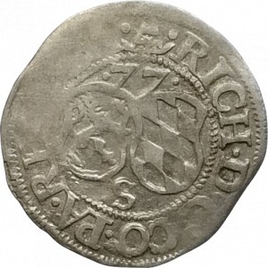 Pfalz-Simmern, Richard 1569-1598, 1/2 batzen 1577 s titl. Maxmiliána II.