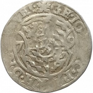 Pfalz-Veldenz, Georg Johann 1544-1592, 1/2 batzen 1579 s titl. Rudolfa II.