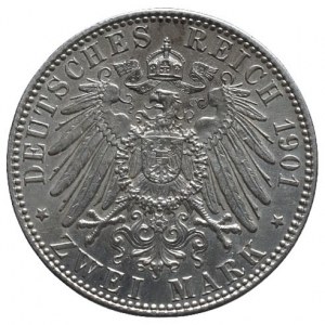 Prusko, Wilhelm II. 1888-1918, 2 marka 1901